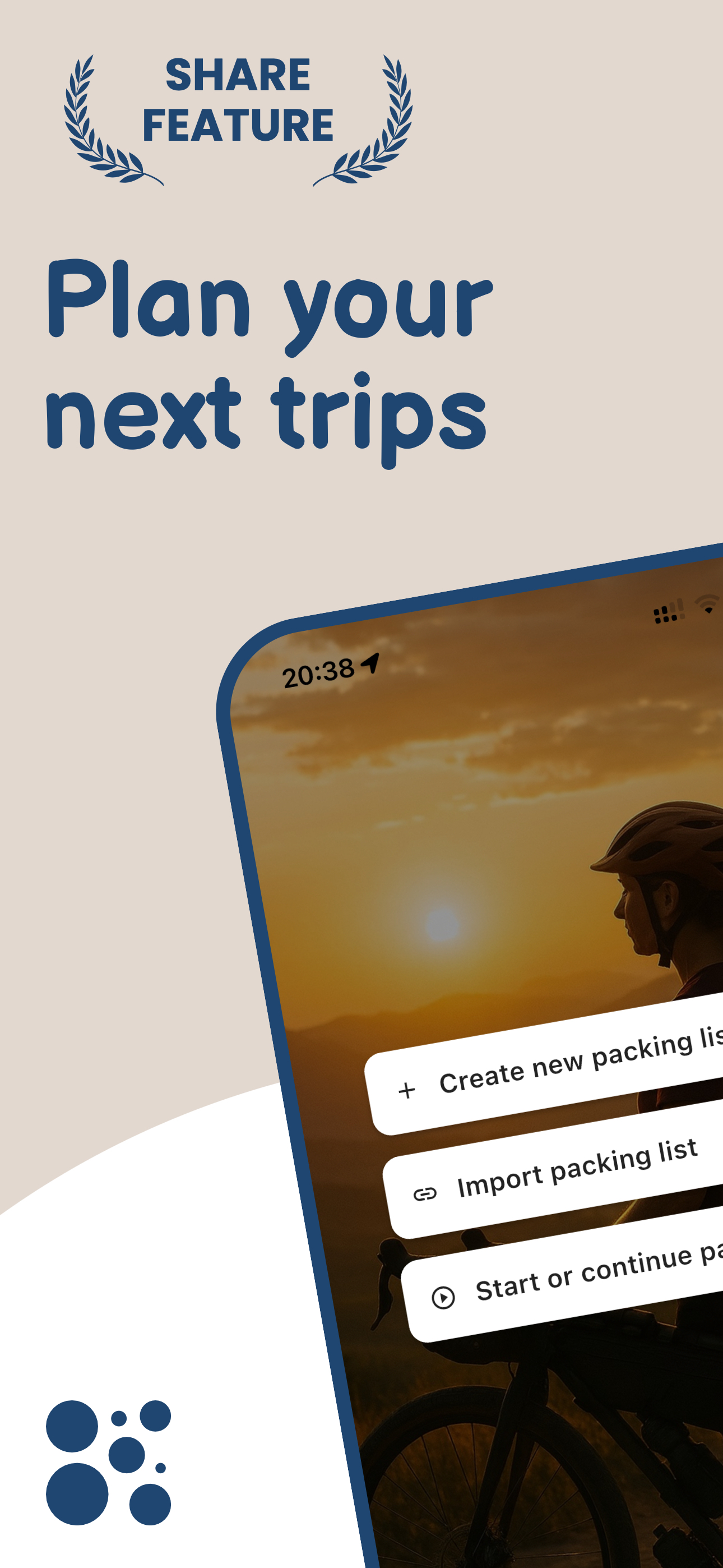 Plan your next trips with Bikepacking Packlist