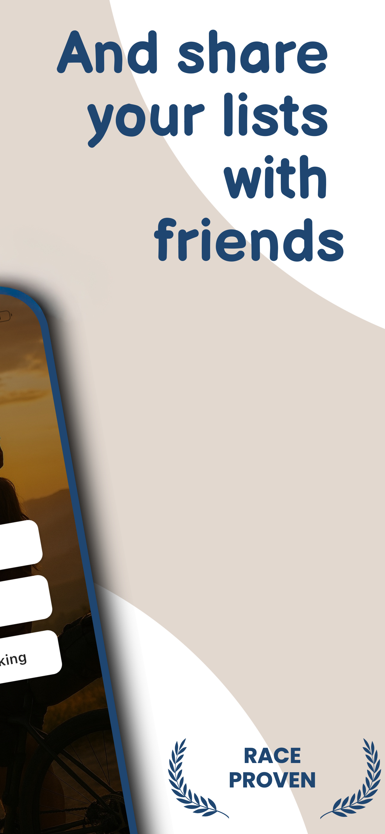 Customize your setup and items